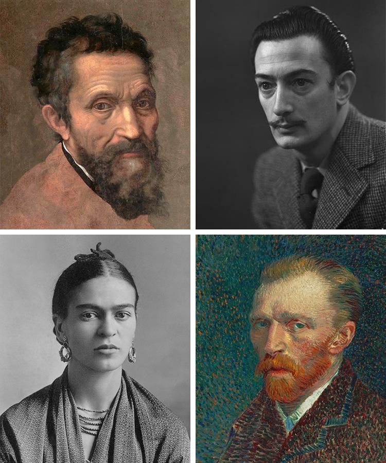 Find out which famous artist throughout history shares a similar personality with you!