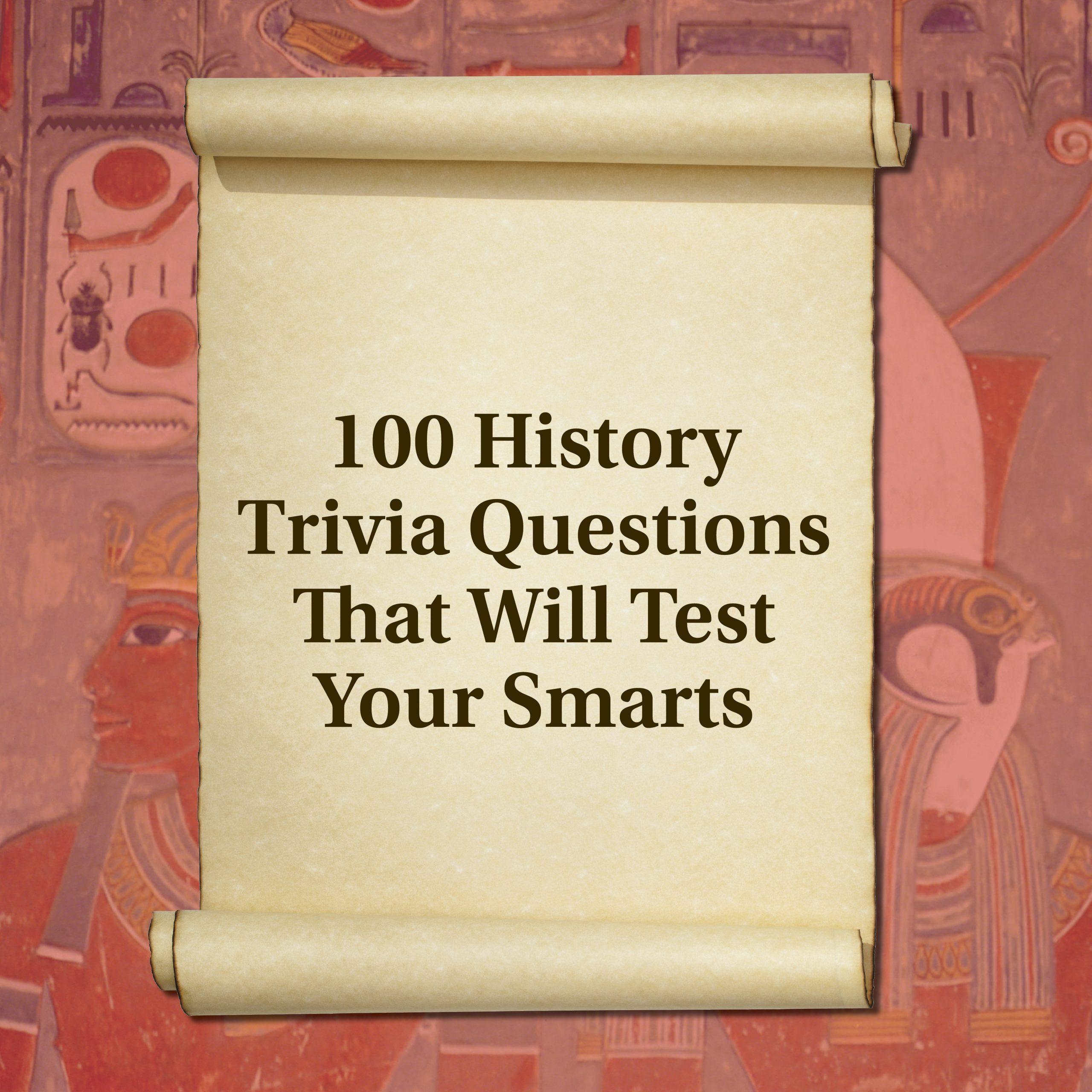 Dive into the annals of history with our engaging trivia quiz! From ancient civilizations to modern milestones, challenge yourself and see how well you know the past!