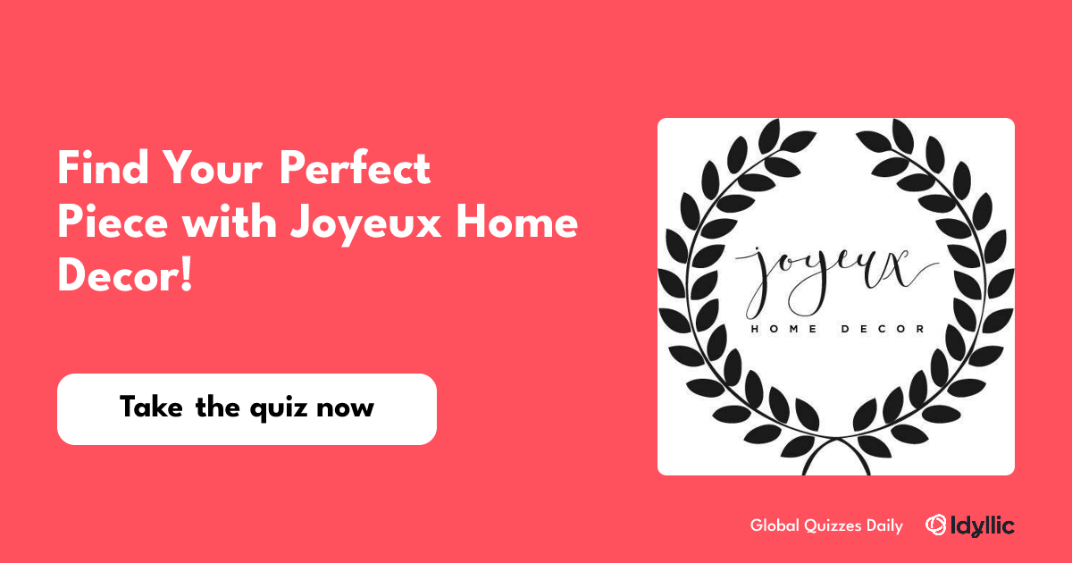 Find Your Perfect Piece with Joyeux Home Decor!