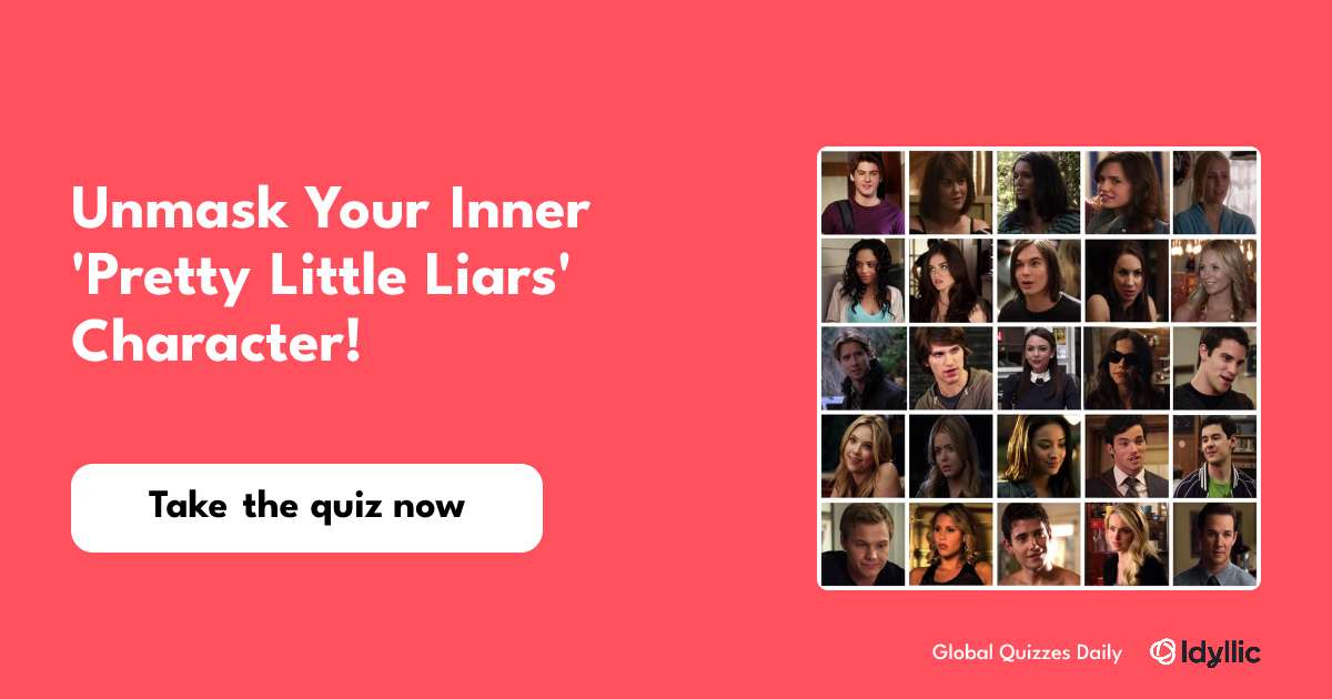 Unmask Your Inner #39 Pretty Little Liars #39 Character
