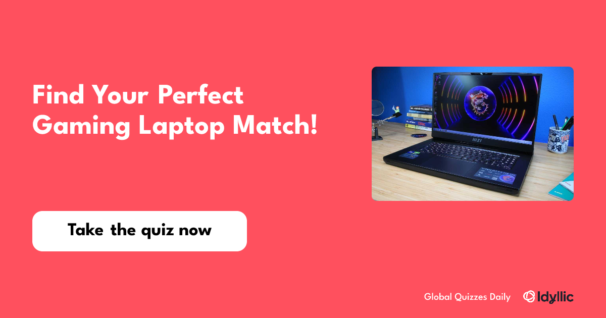 Find Your Perfect Gaming Laptop Match!