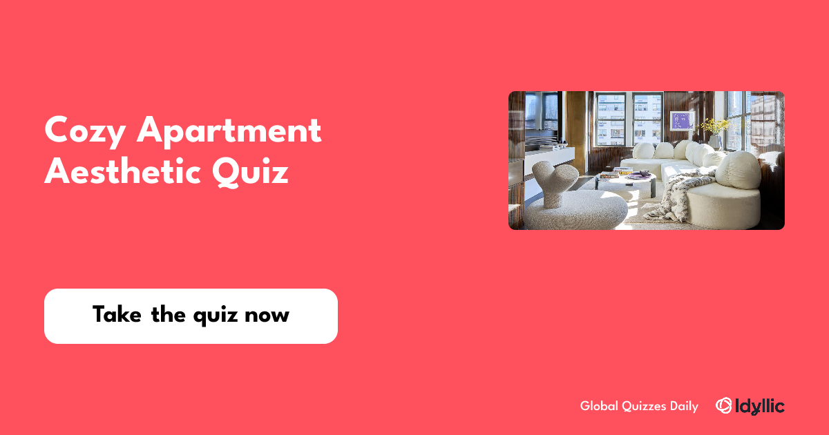 Cozy Apartment Aesthetic Quiz