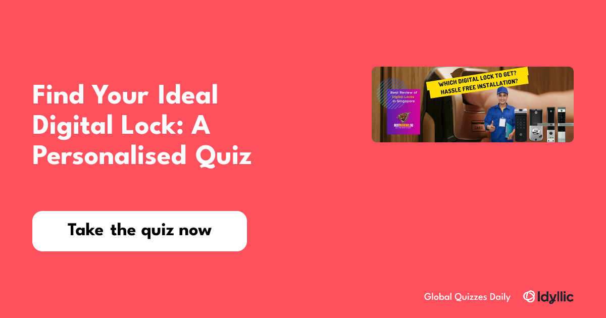 Find Your Ideal Digital Lock: A Personalised Quiz