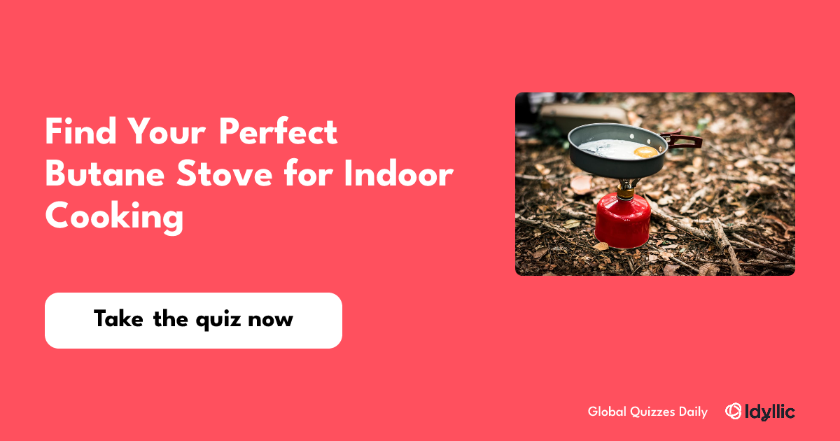 Find Your Perfect Butane Stove for Indoor Cooking