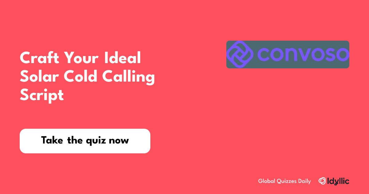 Craft Your Ideal Solar Cold Calling Script