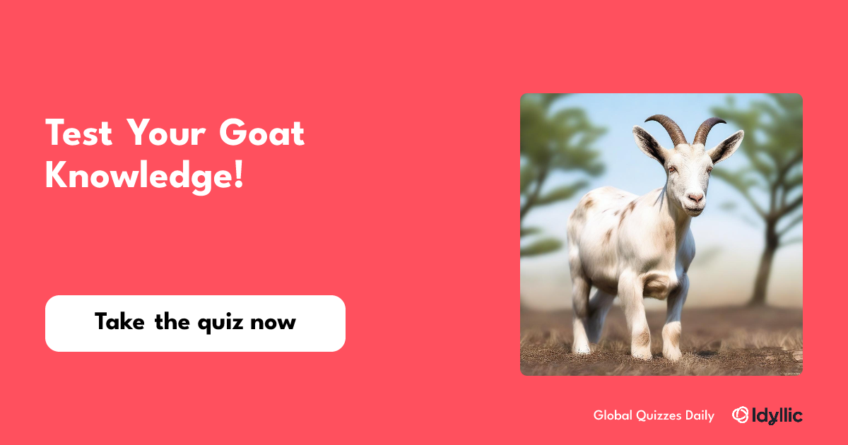 Test Your Goat Knowledge!