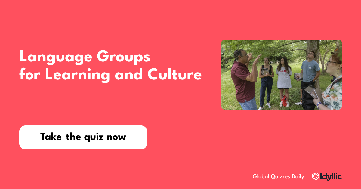 Language Groups for Learning and Culture