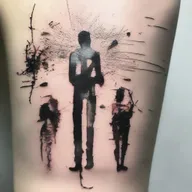 Create an image that depicts the serious issue of self-harm, focusing on broken skin