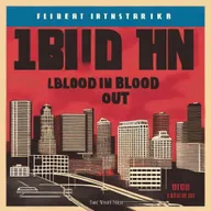 A gripping book cover for the author Robert Marian, titled 'Blood In Blood Out'