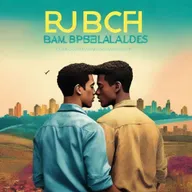 Create a book cover with the title 'Between the Backlands and the City: A Love Story'