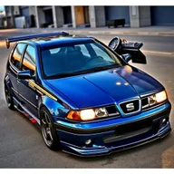 A modified 1999 Seat Córdoba 6K2 1