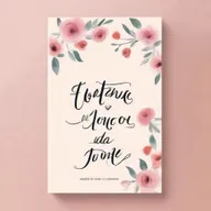 Create a book cover with the title 'toda carta de amor que eu já te escrevi' and the subtitle '(mesmo quando eu não sabia que era uma)' written in romantic and beautiful handwritten letters