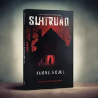 A terrifying book cover for a horror novel titled 'SURT D'AQUÍ!'