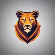 Design a logo for a 'Lioness Guild' in the Free Fire game, focused on a group of women attackers. Include a fierce lioness, stylized fire elements, gaming iconography, and feminine touches. Colors should be bold, striking, and invoke a sense of female empowerment.