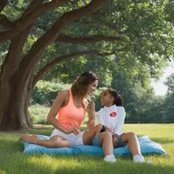 Anime Girls Enjoying Cool Lemonade Under a Walnut Tree | Idyllic
