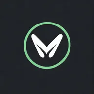 Design a striking gaming logo, sporting a vibrant green 'V' encircled, set against a contrasting black background.