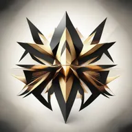 Generate a modern, impressive and stylish image showing powerful symbolism and abstract elements.