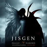 A captivating dark metaphysical book cover design, featuring a central silhouette of a woman with a transparent body, elegantly split between light and shadow