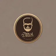 Design a distinctive logo for 'Zafar Barber' using Urdu script. The design should blend traditional barbershop elements with an Urdu aesthetic, using a harmonious color scheme that reflects a contemporary look.