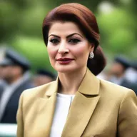 A professional, high-quality photograph of Maryam Nawaz