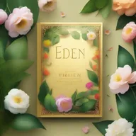 A high-quality digital art piece depicting the cover of a book titled 'Eden'