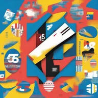Revise the 'The FiveFiVe' logo to include urban street art elements while maintaining the vibrant colors, Dominican Republic cultural symbols, the island's silhouette, creative typography, and fashion-forward elements.