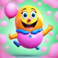 An image showcasing a digital art depiction of a character's body inflating like a balloon