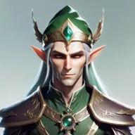 video game character development of a Nobel elf character. insane details, video game character design full body view, different angels