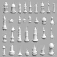 Generate an image of an entirely dissimilar random object, such as a household appliance, or a famous landmark for a guessing game.