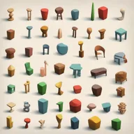 Generate an image of a different random object, such as an animal or piece of furniture for a guessing game.