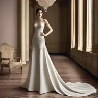 Create an image that captures the essence of allure and sophistication, without crossing into explicit territory